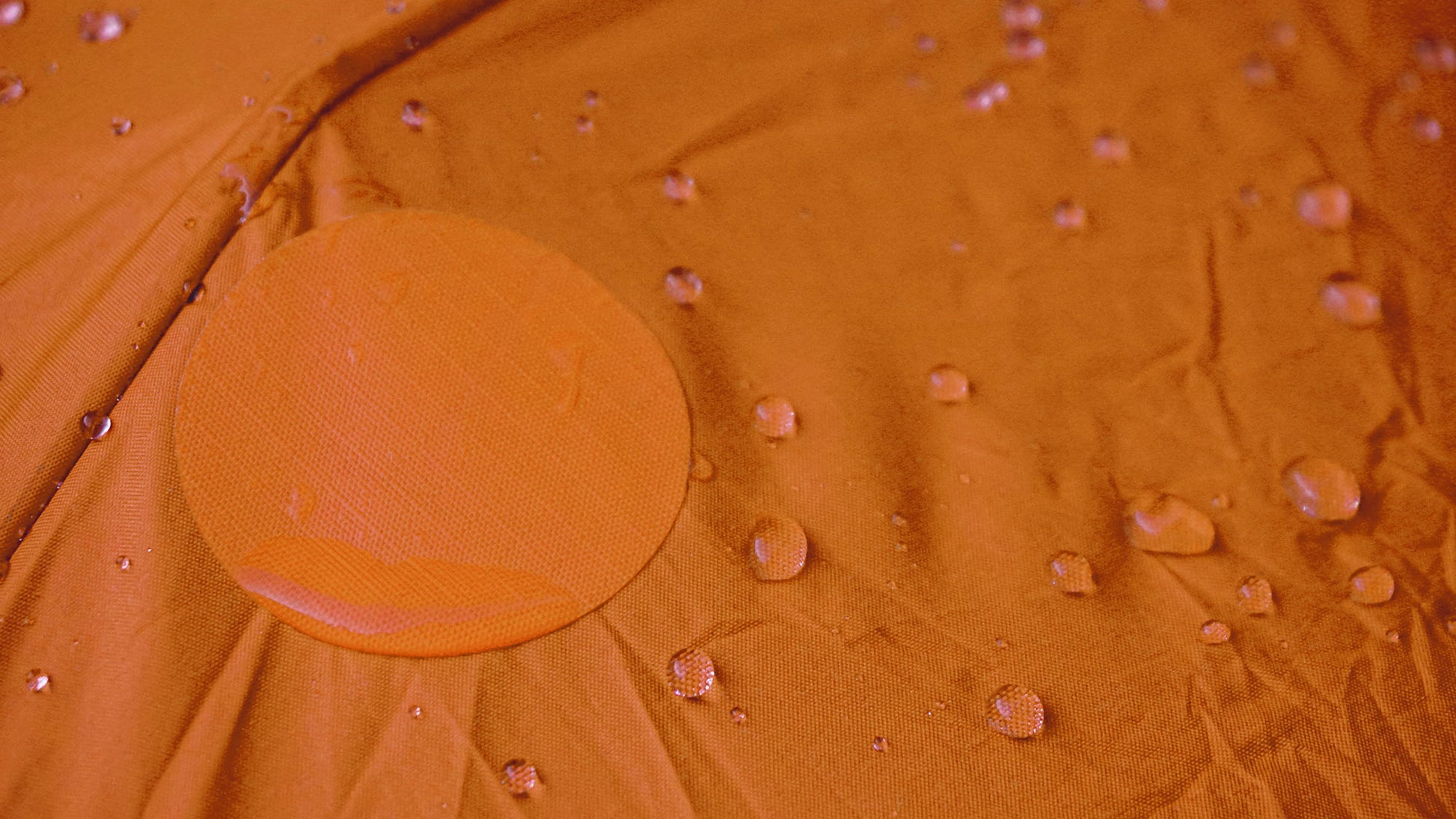 aZengear Orange Down Jacket Repair Patches | Pre-Cut, Self-Adhesive, Soft, Waterproof