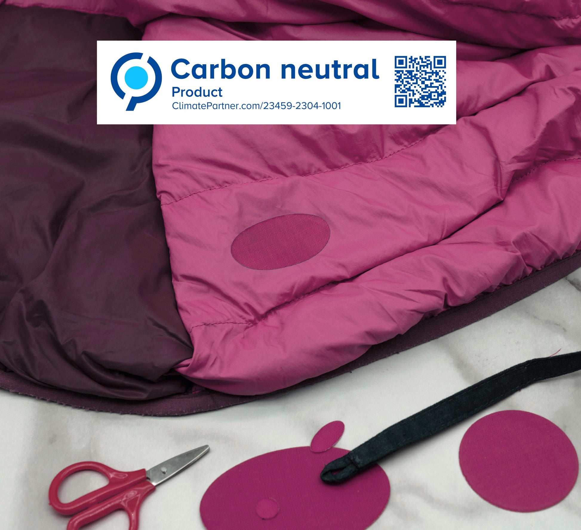 aZengear Dark Pink Down Jacket Repair Patches | Pre-Cut, Self-Adhesive, Soft, Waterproof