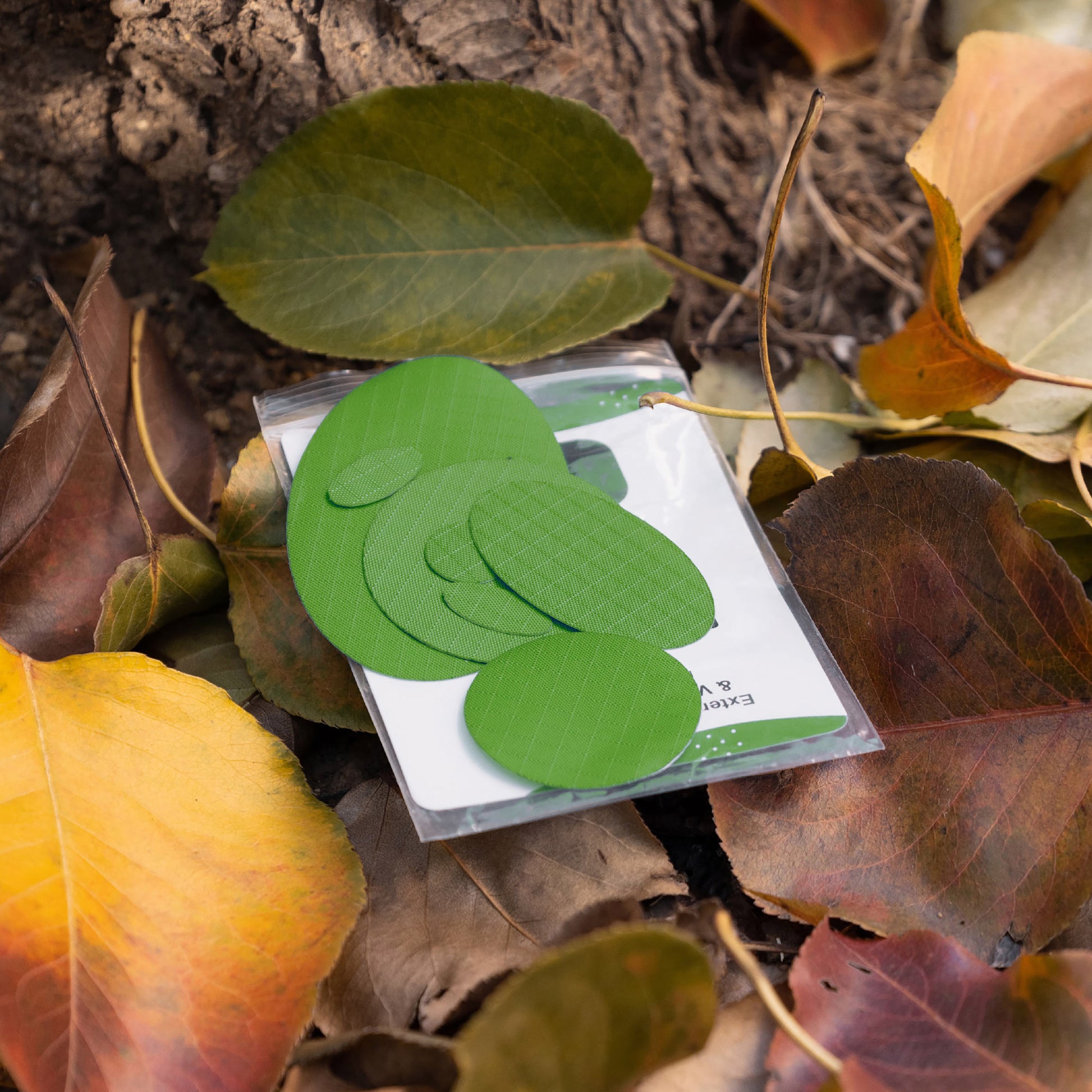 aZengear Cool Green Down Jacket Repair Patches | Pre-Cut, Self-Adhesive, Soft, Waterproof