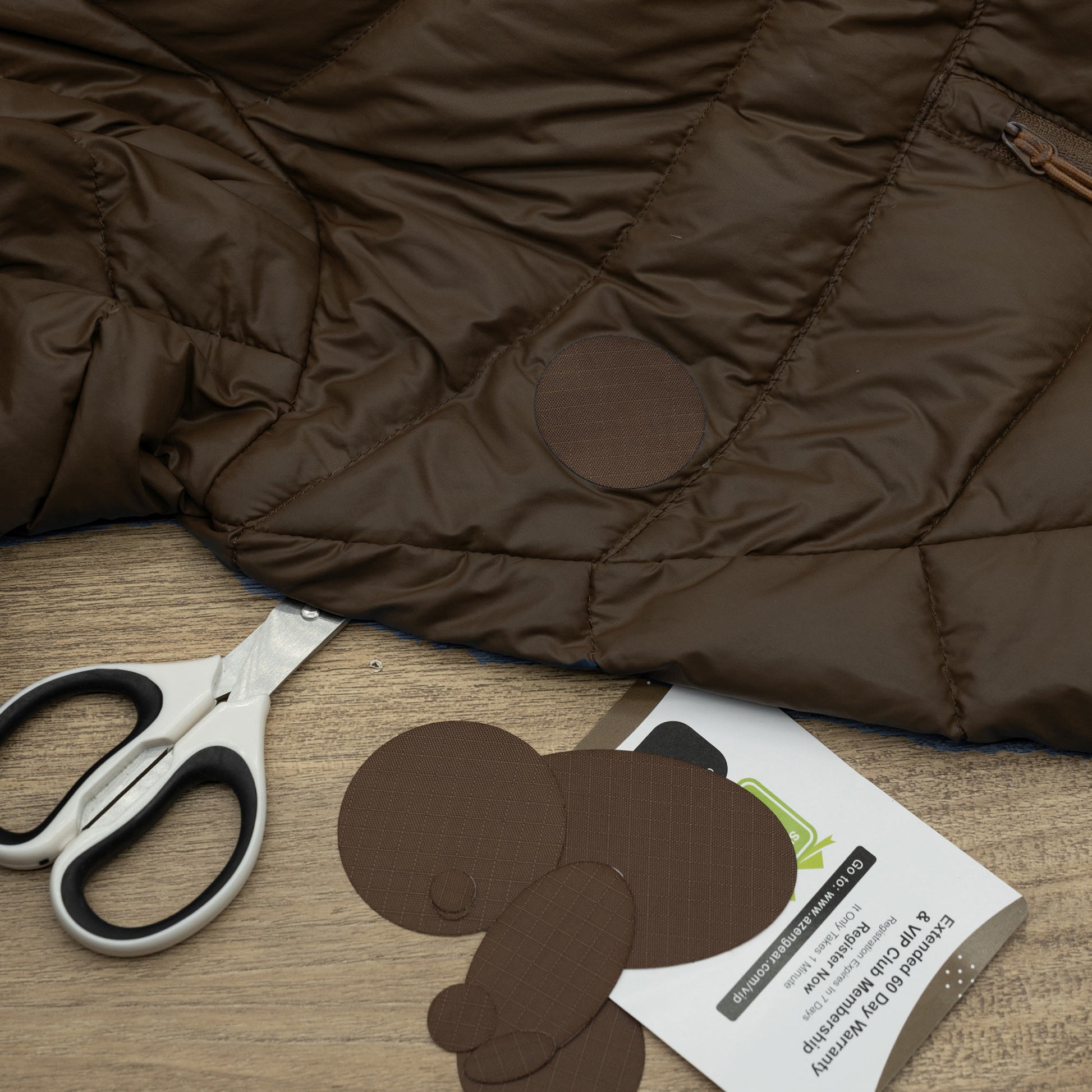 aZengear Down Jacket Repair Patches