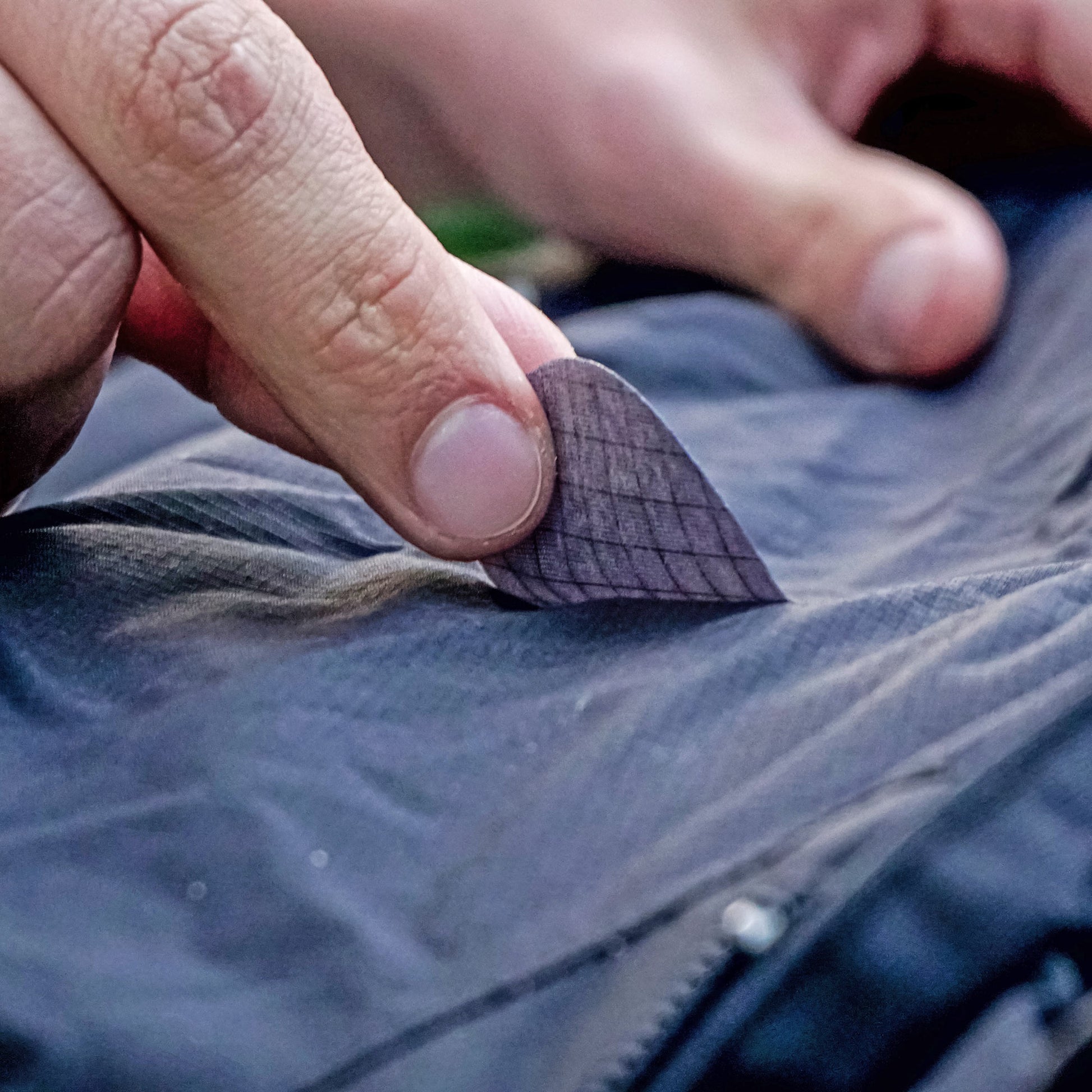 Waterproof, Tear-Resistant Rip-Stop Nylon Fabric to Fix Holes in Clothing, Sleeping Bags, Ski Pants