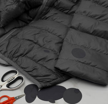 Down Jacket Repair Patches | Pre-Cut, Self-Adhesive, Soft, Waterproof, Tear-Resistant