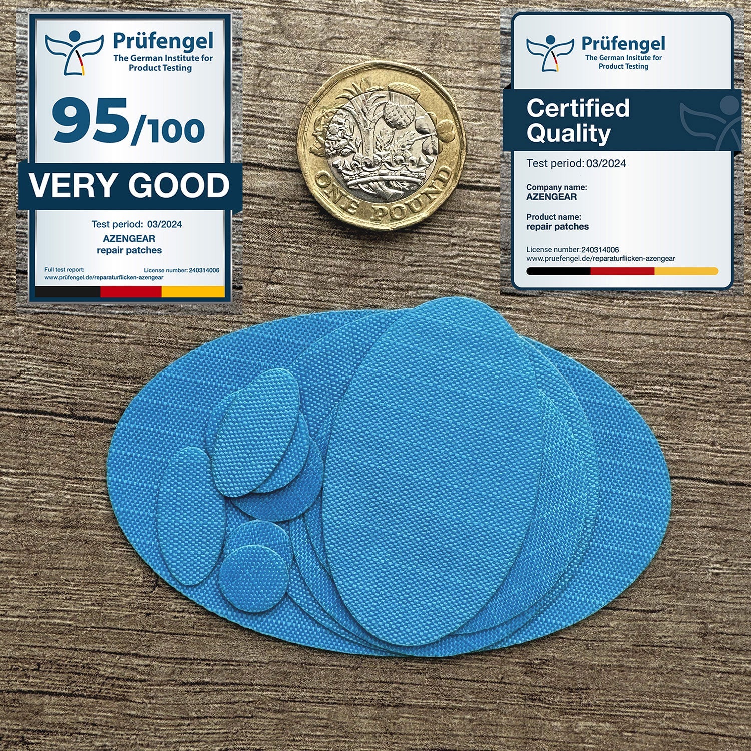 Puffer Jacket Repair Patches - Waterproof, Self - Adhesive, Tear - Cold - Heat - Resistant - aZengear (Artdriver Ltd)
