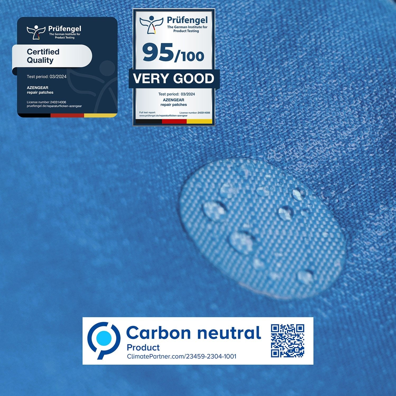 Puffer Jacket Repair Patches - Waterproof, Self - Adhesive, Tear - Cold - Heat - Resistant - aZengear (Artdriver Ltd)