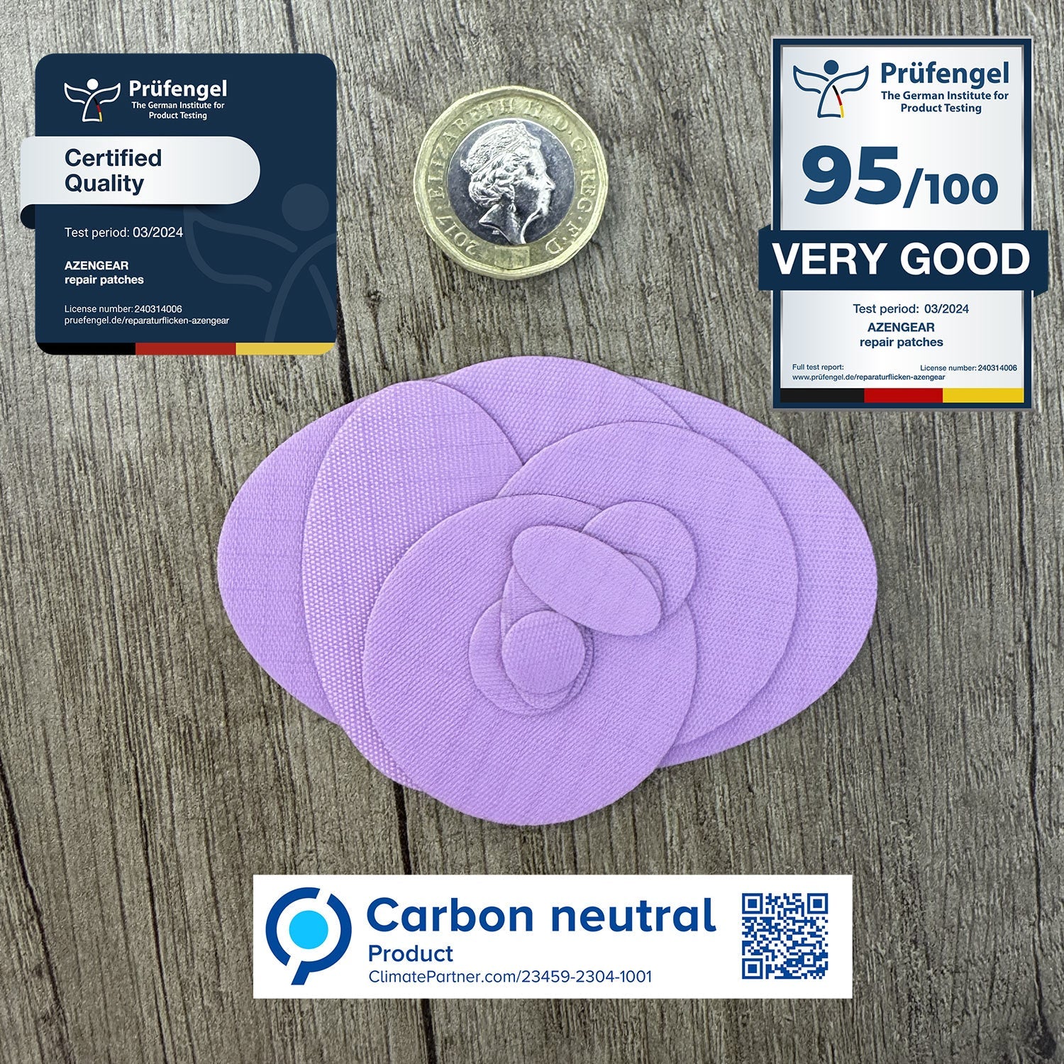 Puffer Jacket Repair Patches - Waterproof, Self - Adhesive, Tear - Cold - Heat - Resistant - aZengear (Artdriver Ltd)