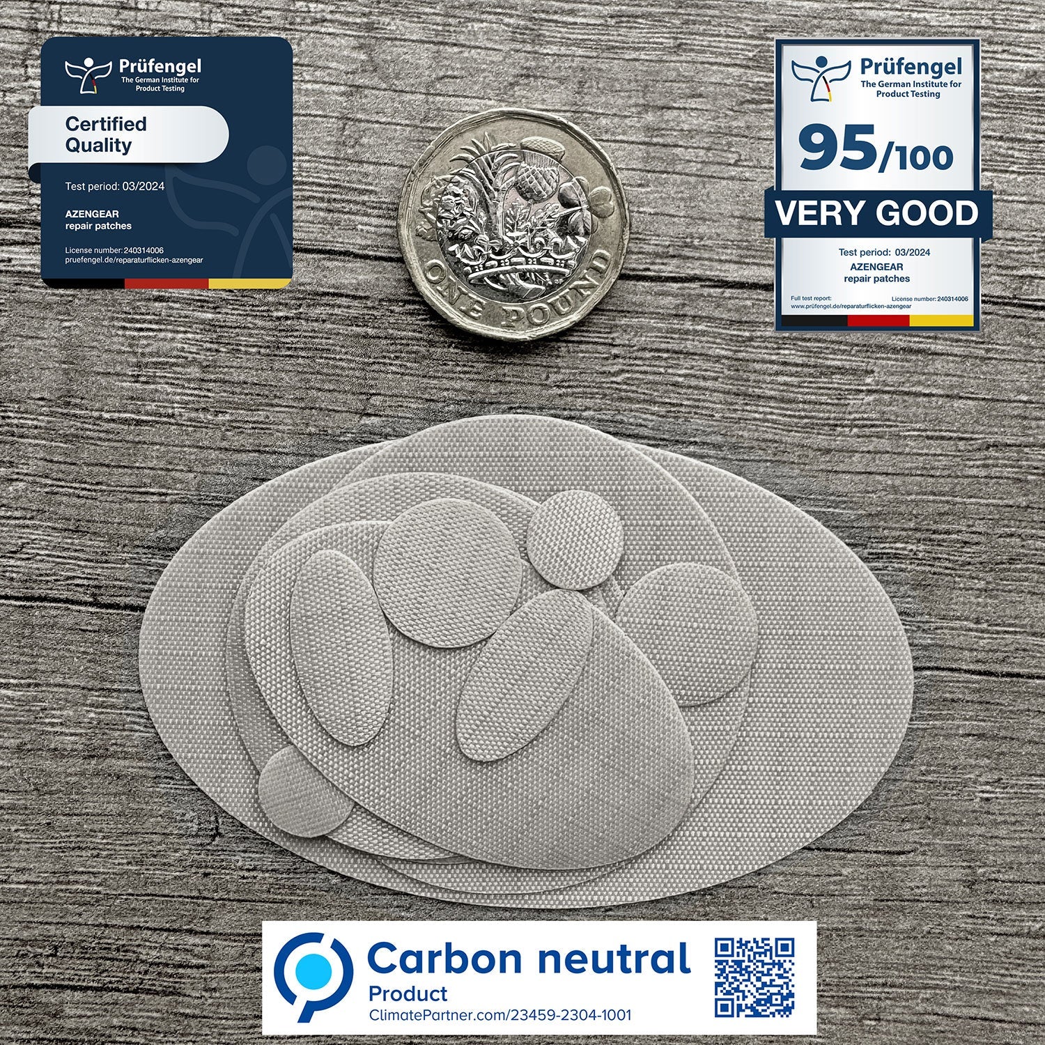 Puffer Jacket Repair Patches - Waterproof, Self - Adhesive, Tear - Cold - Heat - Resistant - aZengear (Artdriver Ltd)