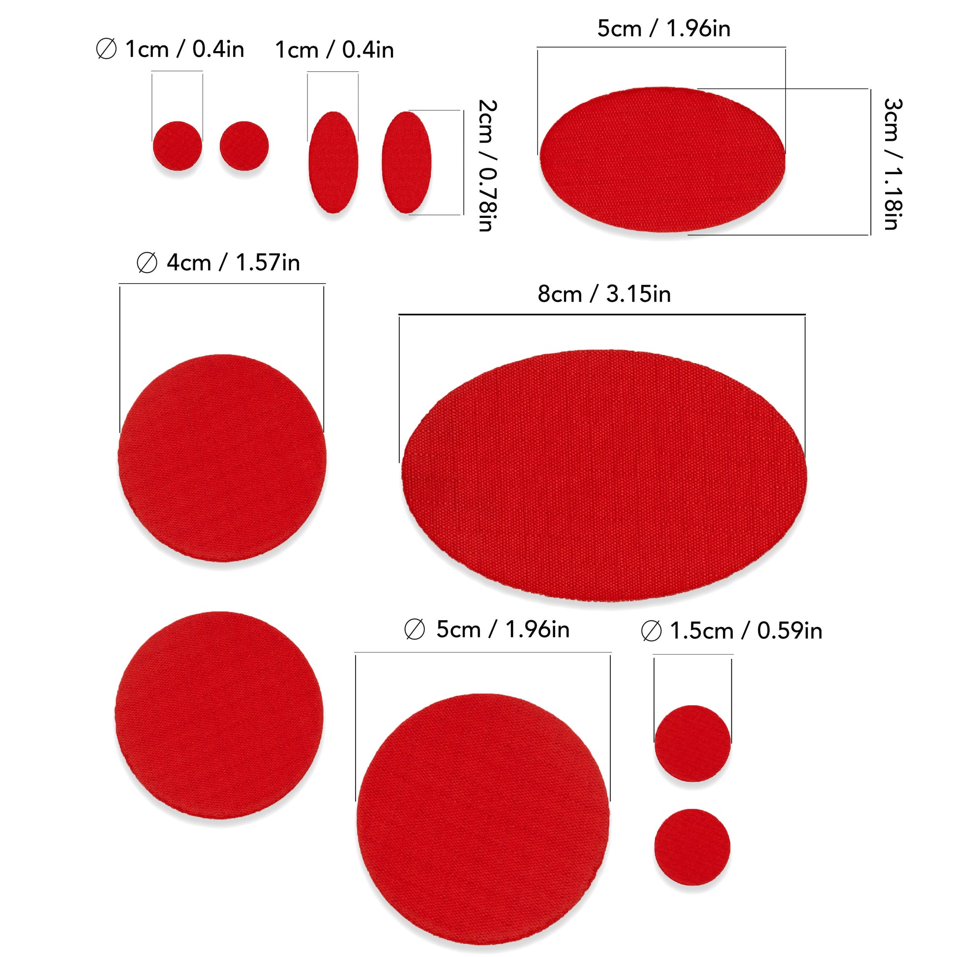 Pre-Cut, Self-Adhesive, Soft, Waterproof, Tear-Resistant Rip-Stop Nylon Fabric to Fix Holes in Clothing