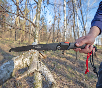 Folding camping saw for bushcraft