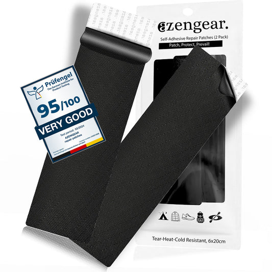 Self - Adhesive, Waterproof Polyester Repair Patches (2 Pack) - aZengear (Artdriver Ltd)