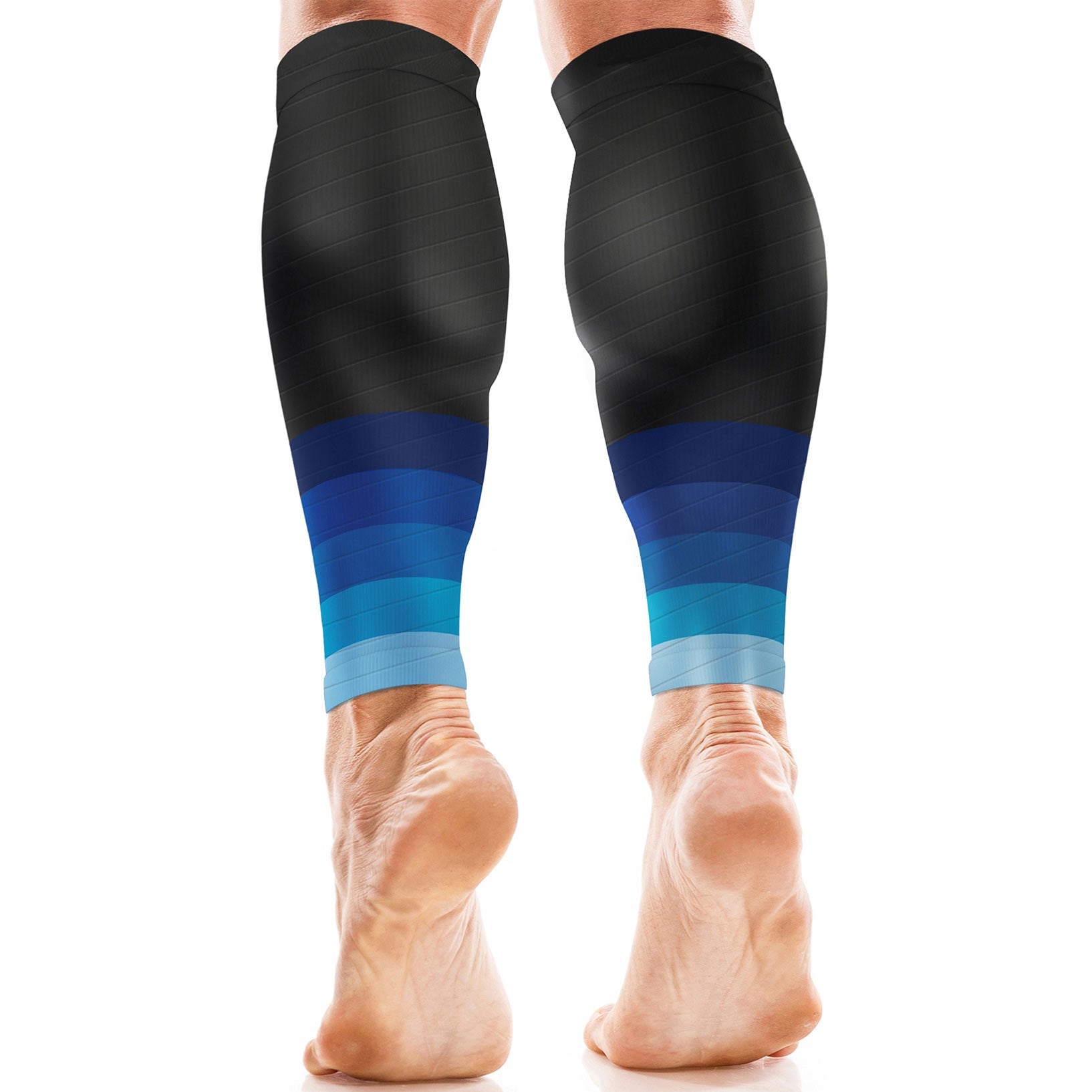 Meister Graduated 20-25mmHg Compression Running Leg Sleeves for Shin  Splints (Pair)