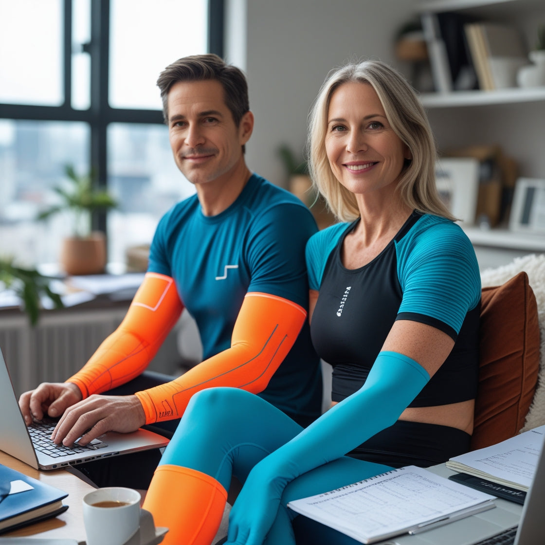 Enhancing Remote Work Comfort with Compression Gear