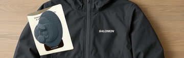 salomon jacket repaired with azengear patches