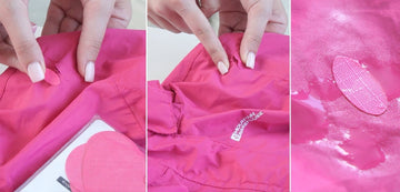How to Fix Your Mountain Warehouse Jacket with aZengear Self-Adhesive Repair Patches - aZengear (Artdriver Ltd)