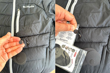 How to Repair Your Columbia Jacket with aZengear Self-Adhesive Patches - aZengear