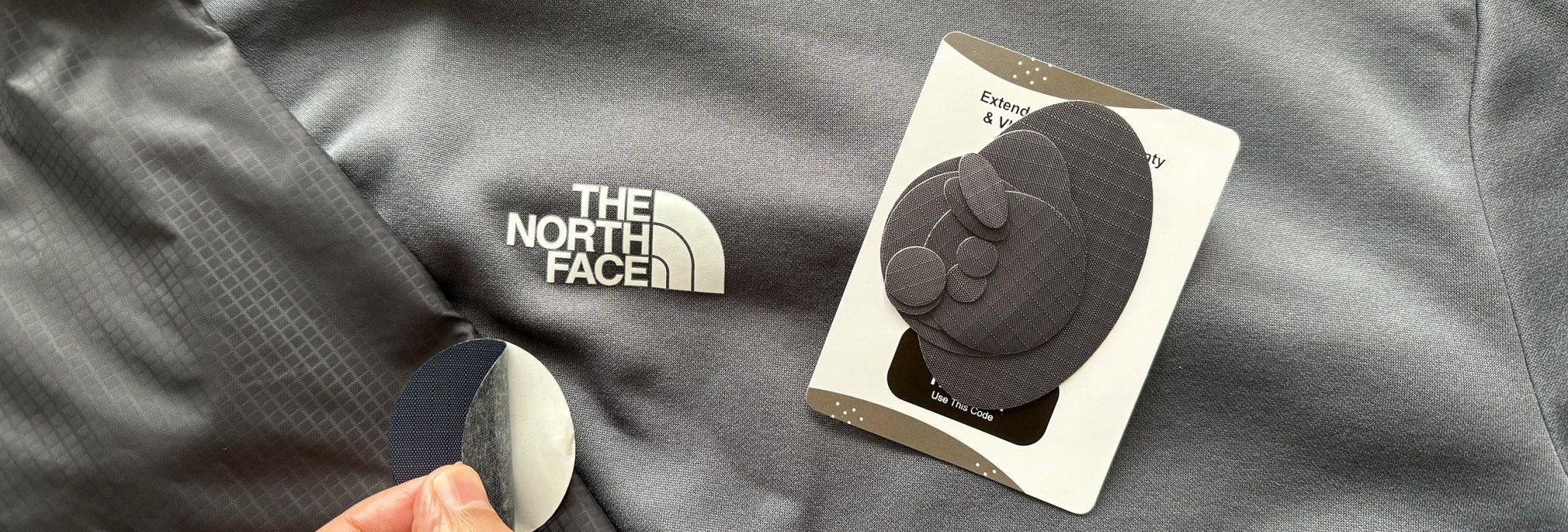 How to Repair Your North Face Down Jacket with Pre-Cut aZengear Repair Patches - aZengear (Artdriver Ltd)