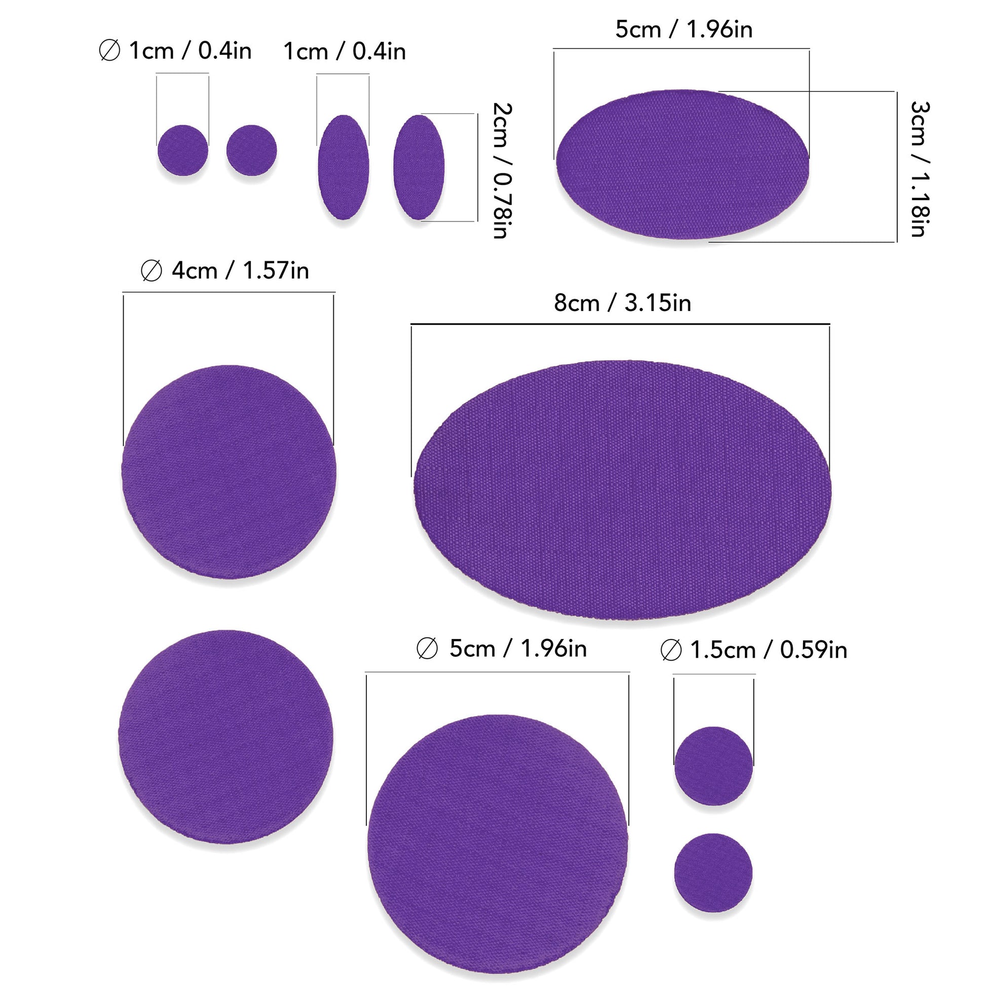 aZengear Purple Down Jacket Repair Patches | Pre-Cut, Self-Adhesive, Soft, Waterproof