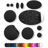 Self-Adhesive Puffer Jacket Repair Patches (30+ Colours) — Black