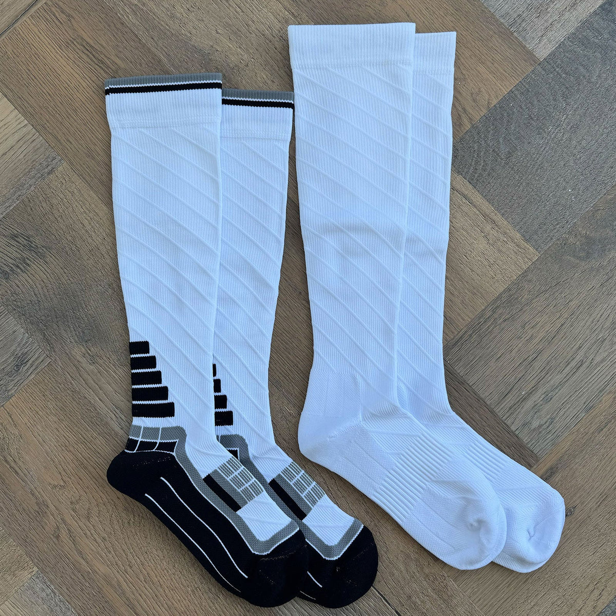 Compression Socks for Women & Men, Knee-High Flight Socks - aZengear