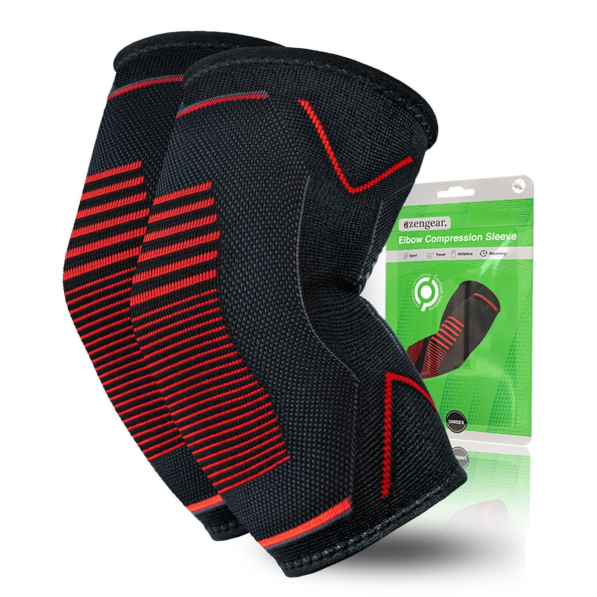 Elbow Support Brace Tennis Golfers Elbow Compression Sleeves