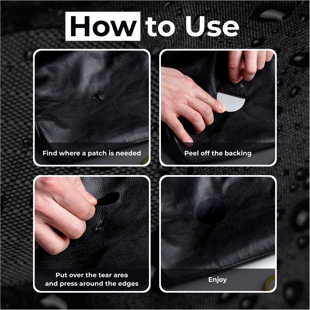 Down Jacket Repair Patches - Self Adhesive Clothing Nylon Patch Waterproof - how to use