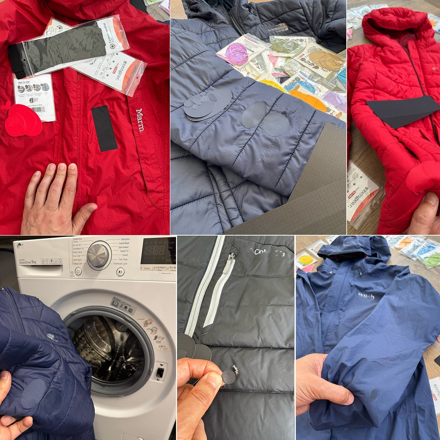 Jacket Repair Patches - Waterproof, Self - Adhesive, Tear - Cold - Heat - Resistant - aZengear