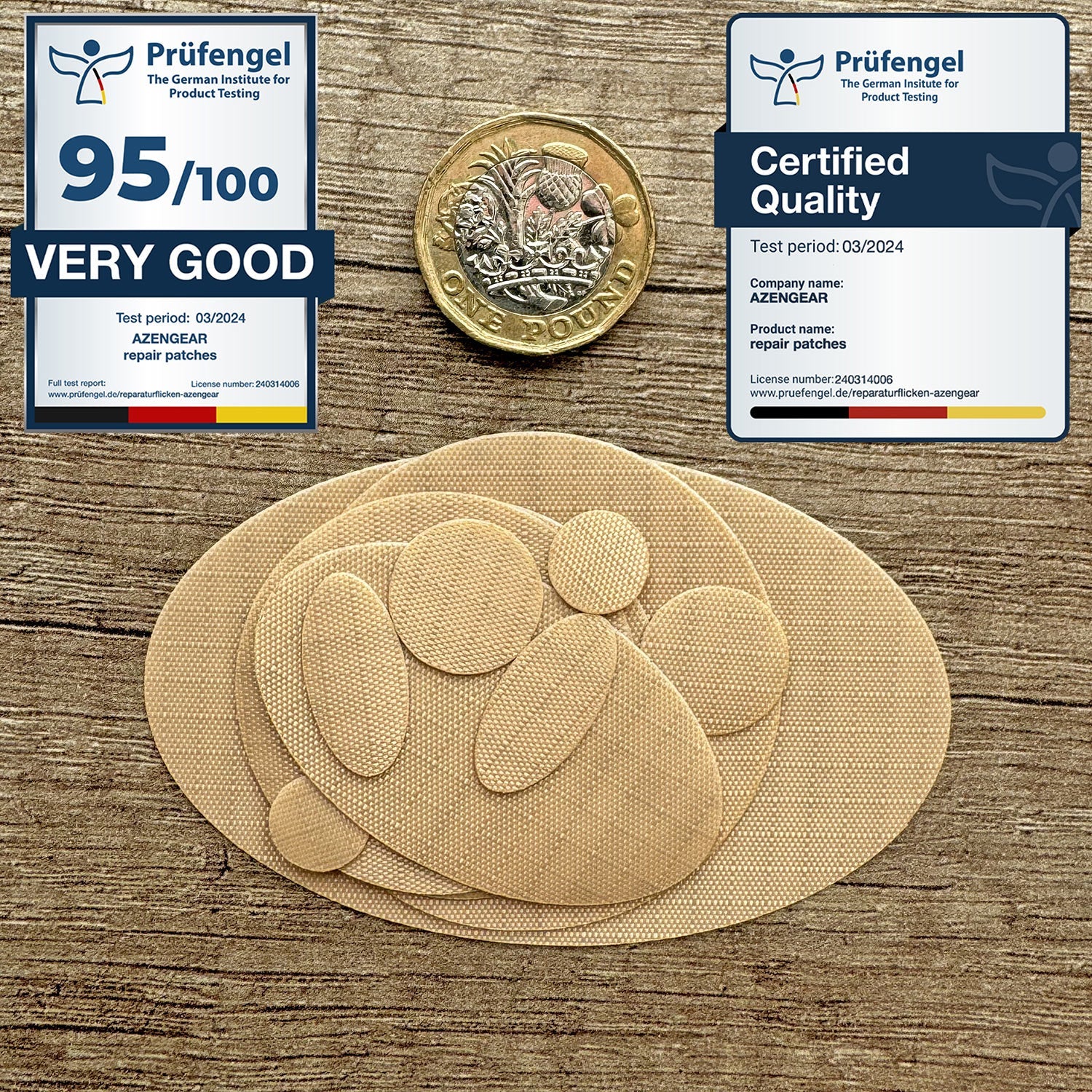 Jacket Repair Patches - Waterproof, Self - Adhesive, Tear - Cold - Heat - Resistant - aZengear