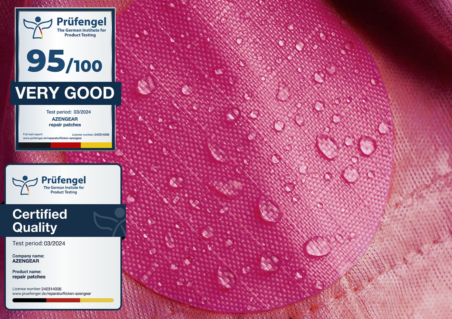 Jacket Repair Patches - Waterproof, Self - Adhesive, Tear - Cold - Heat - Resistant - aZengear