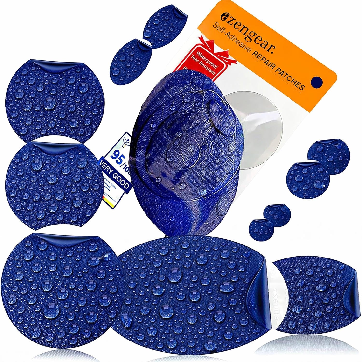 Jacket Repair Patches - Waterproof, Self - Adhesive, Tear - Cold - Heat - Resistant - aZengear