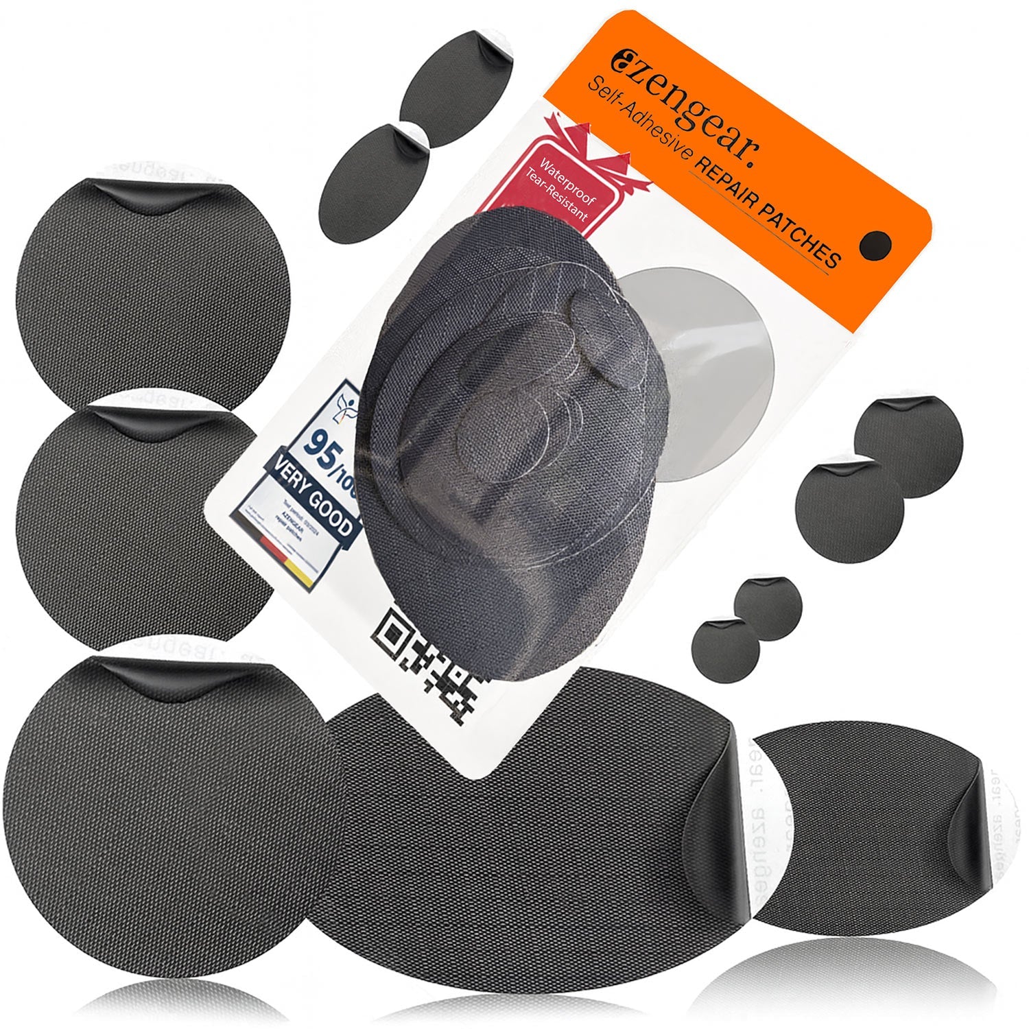 Puffer Jacket Repair Patches - Waterproof, Self - Adhesive, Tear - Cold - Heat - Resistant - aZengear