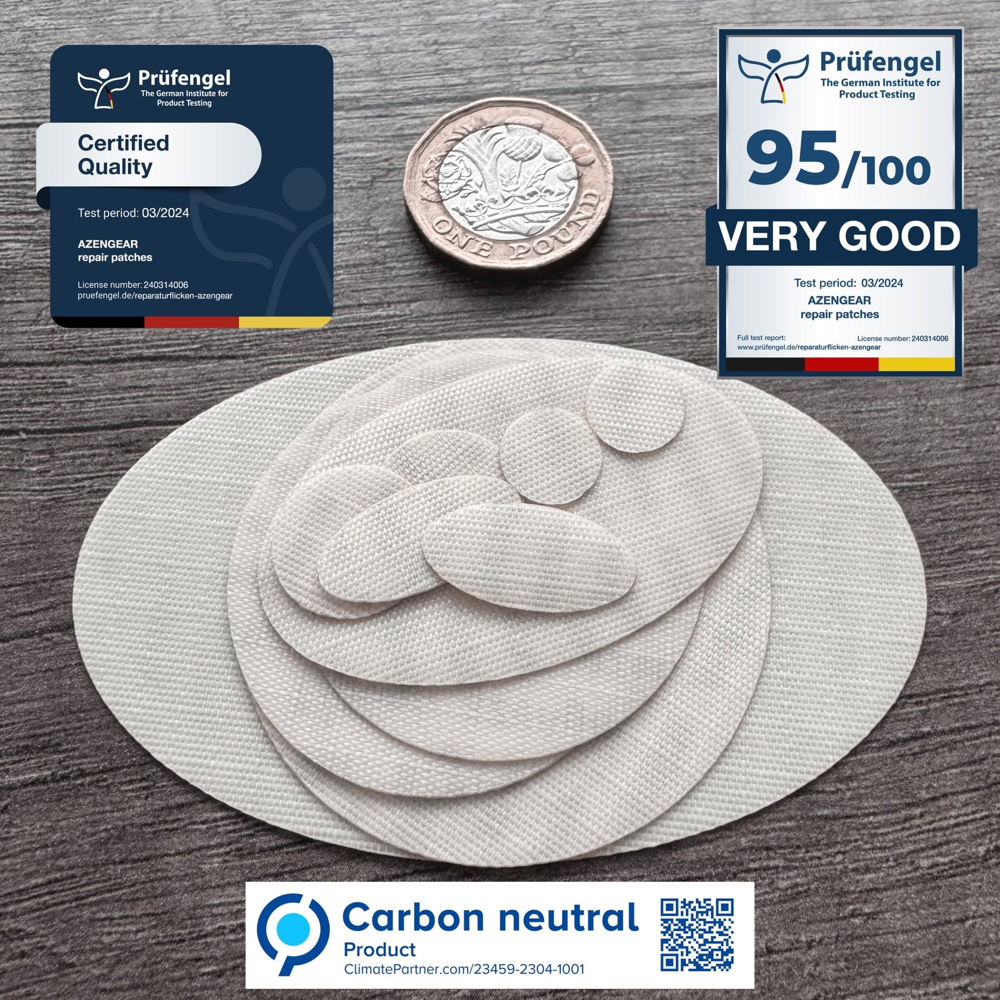 Puffer Jacket Repair Patches - Waterproof, Self - Adhesive, Tear - Cold - Heat - Resistant - aZengear (Artdriver Ltd)