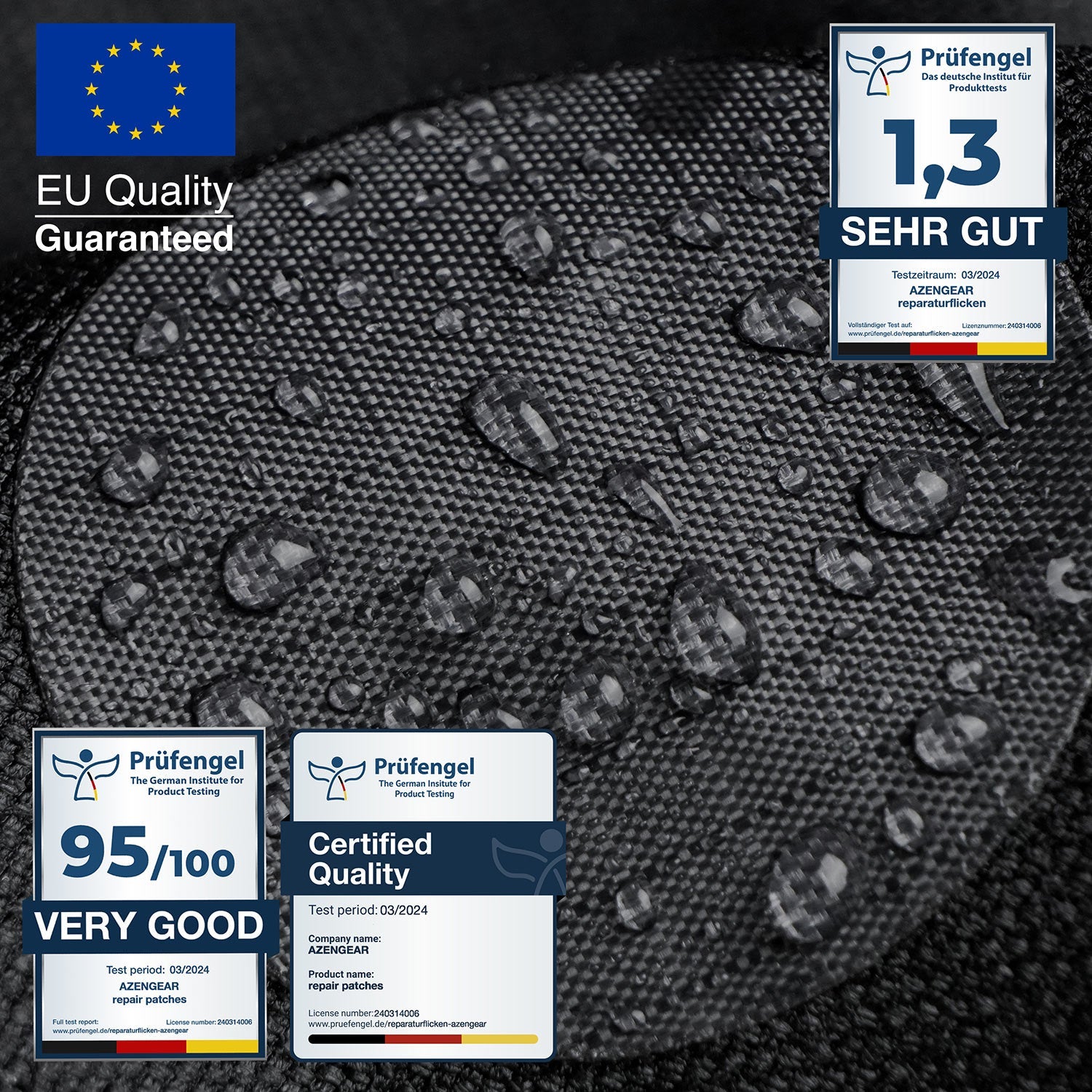 Puffer Jacket Repair Patches - Waterproof, Self - Adhesive, Tear - Cold - Heat - Resistant - aZengear