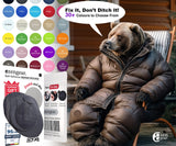 Self-Adhesive Puffer Jacket Repair Patches (30+ Colours) — Black