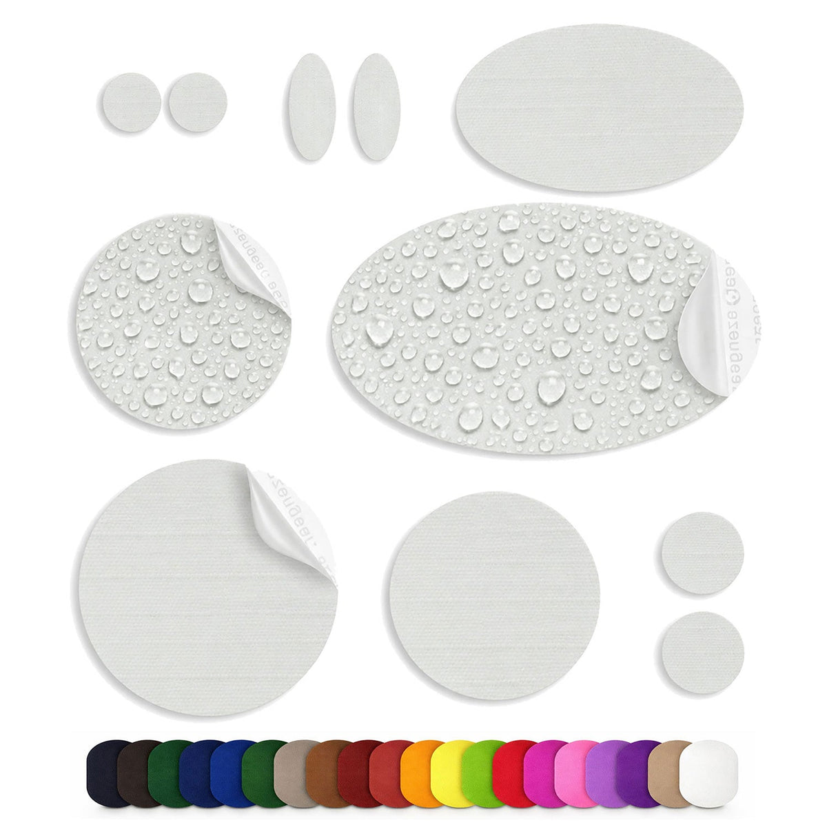 Self-Adhesive Puffer Jacket Repair Patches (30+ Colours) - aZengear