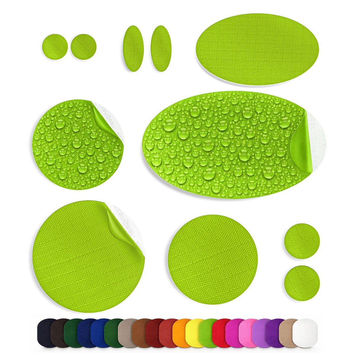 Self-Adhesive Puffer Jacket Repair Patches (30+ Colours) - aZengear