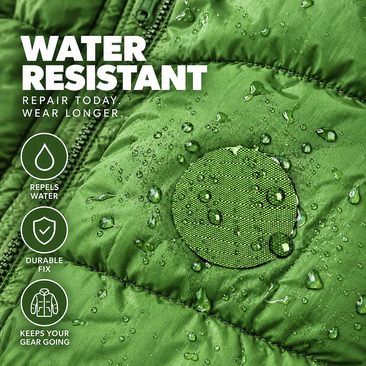 Self-Adhesive Puffer Jacket Repair Patches (30+ Colours) - aZengear