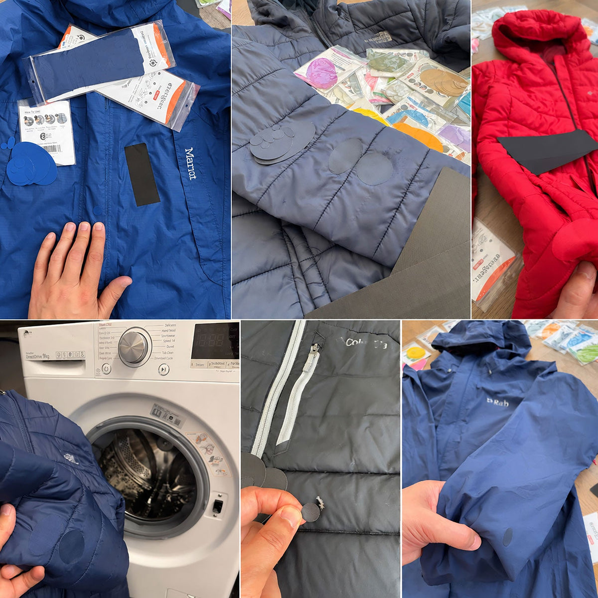 Self-Adhesive Puffer Jacket Repair Patches (30+ Colours) - aZengear