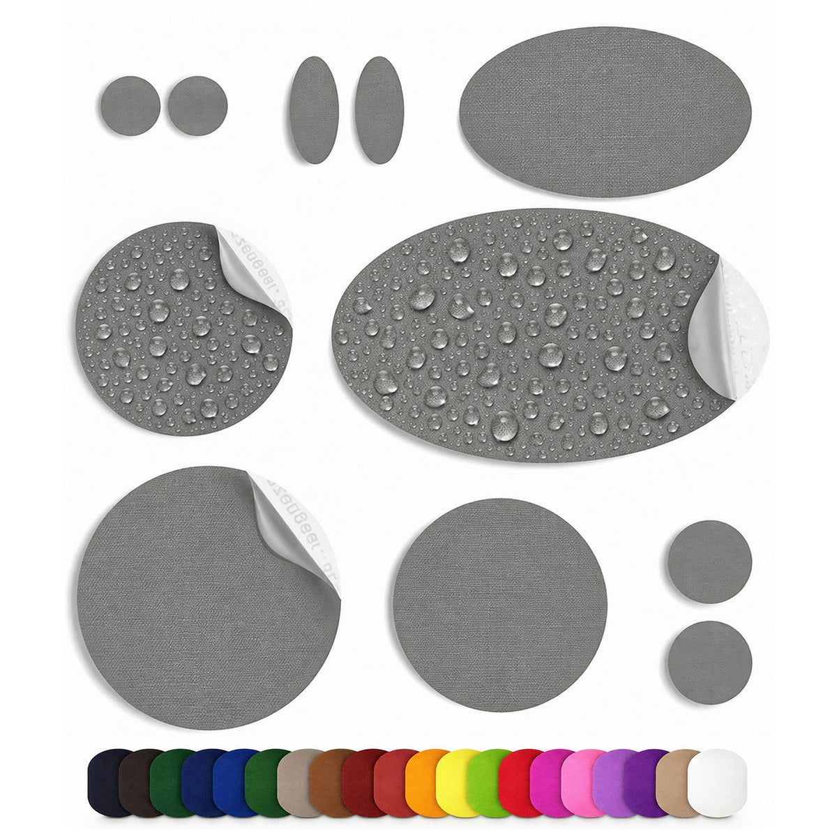Self-Adhesive Puffer Jacket Repair Patches (30+ Colours) - aZengear