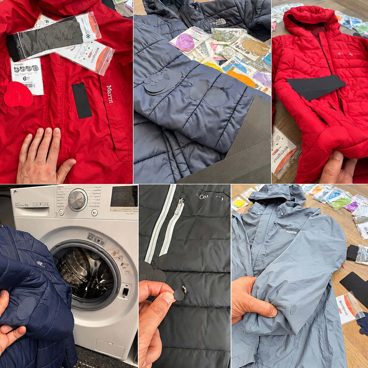 Self-Adhesive Puffer Jacket Repair Patches (30+ Colours) - aZengear