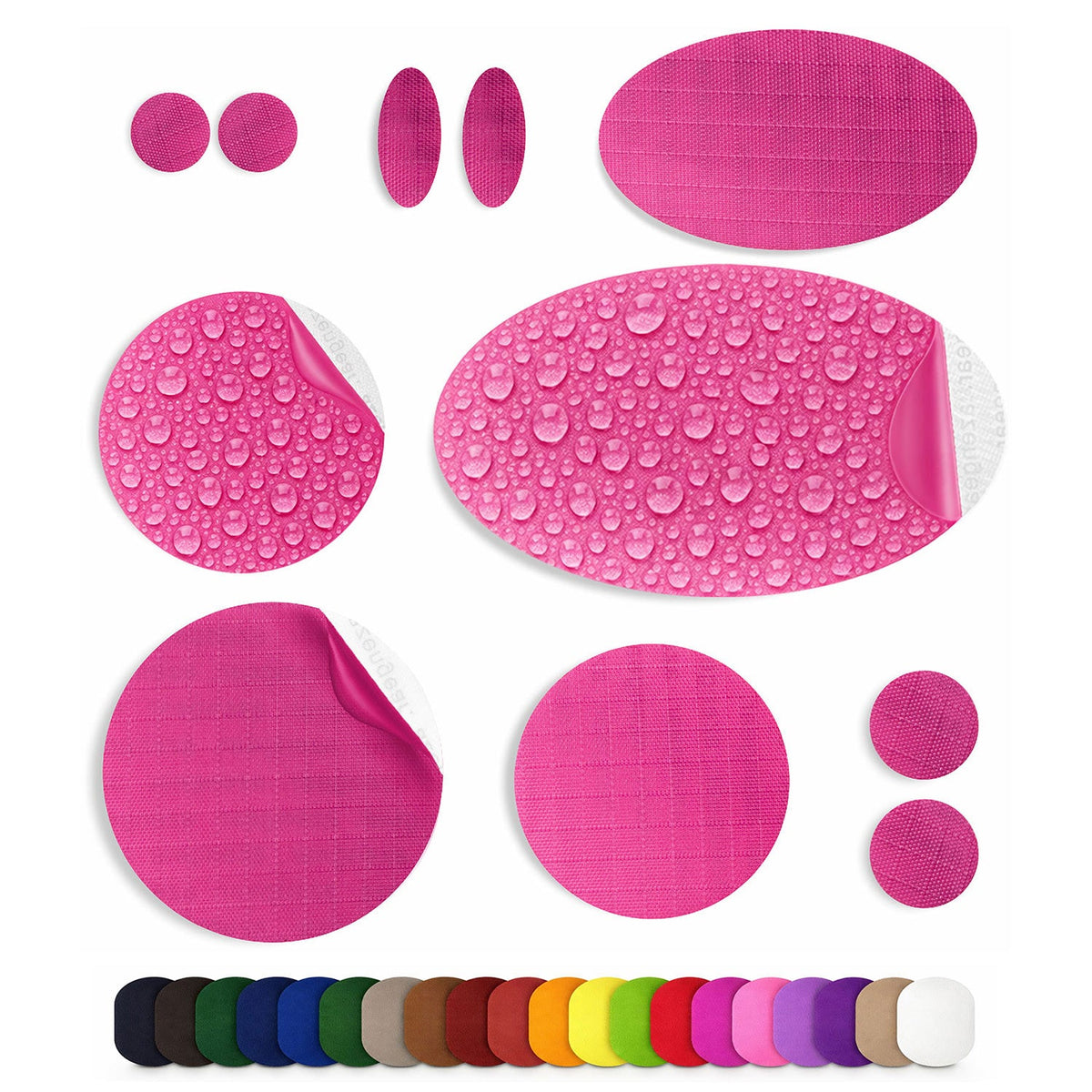 Self-Adhesive Puffer Jacket Repair Patches (30+ Colours) - aZengear