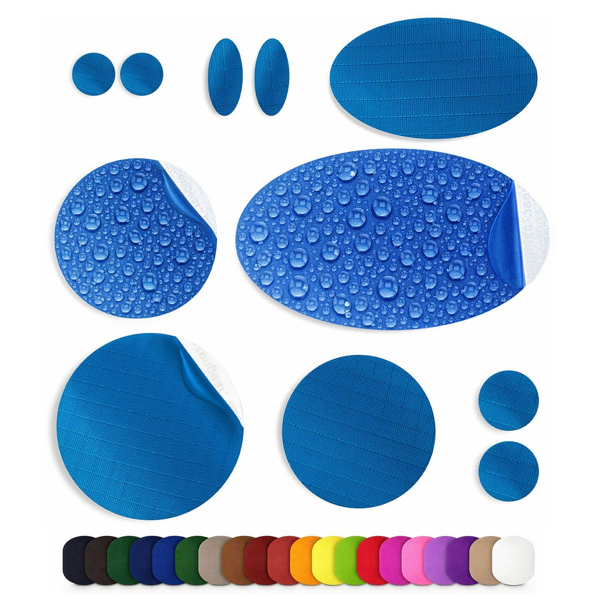 Self-Adhesive Puffer Jacket Repair Patches (30+ Colours) - aZengear