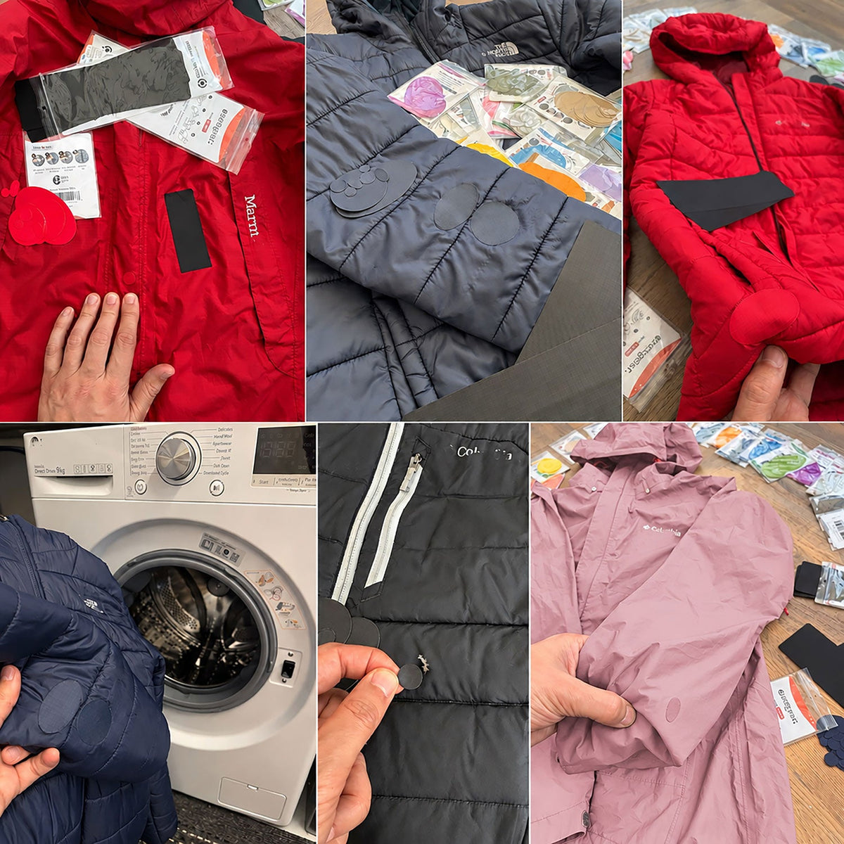 Self-Adhesive Puffer Jacket Repair Patches (30+ Colours) - aZengear