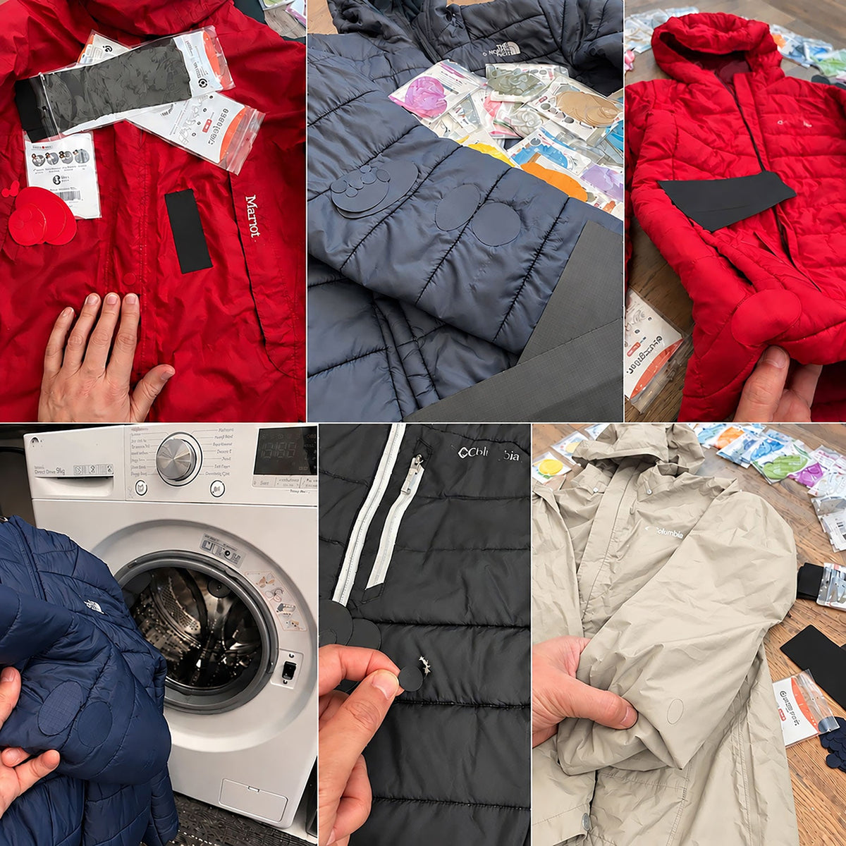 Self-Adhesive Puffer Jacket Repair Patches (30+ Colours) - aZengear