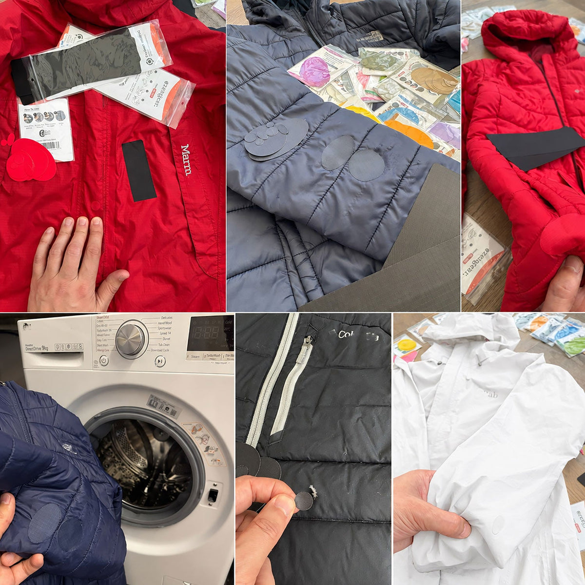 Self-Adhesive Puffer Jacket Repair Patches (30+ Colours) - aZengear