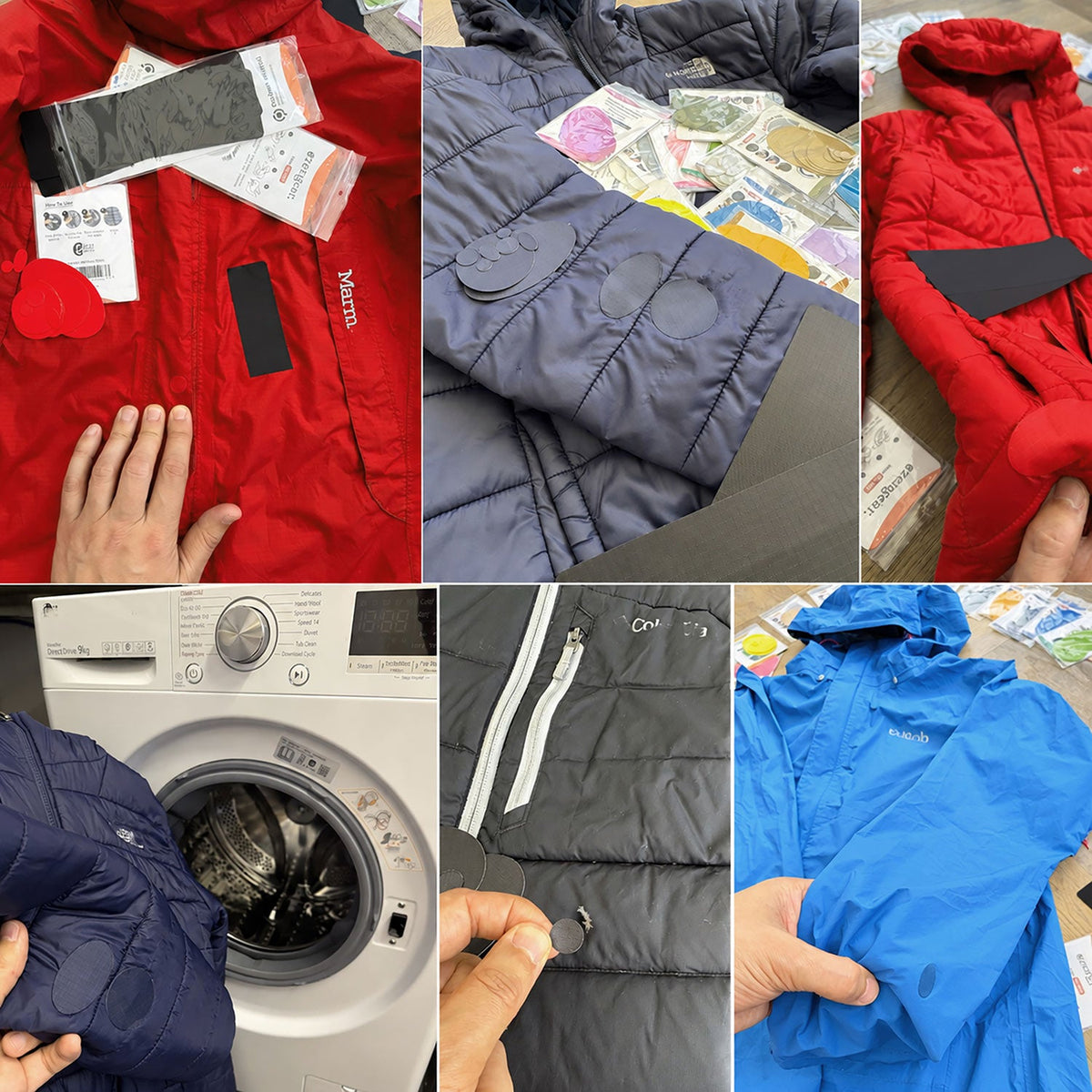 Self-Adhesive Puffer Jacket Repair Patches (30+ Colours) - aZengear