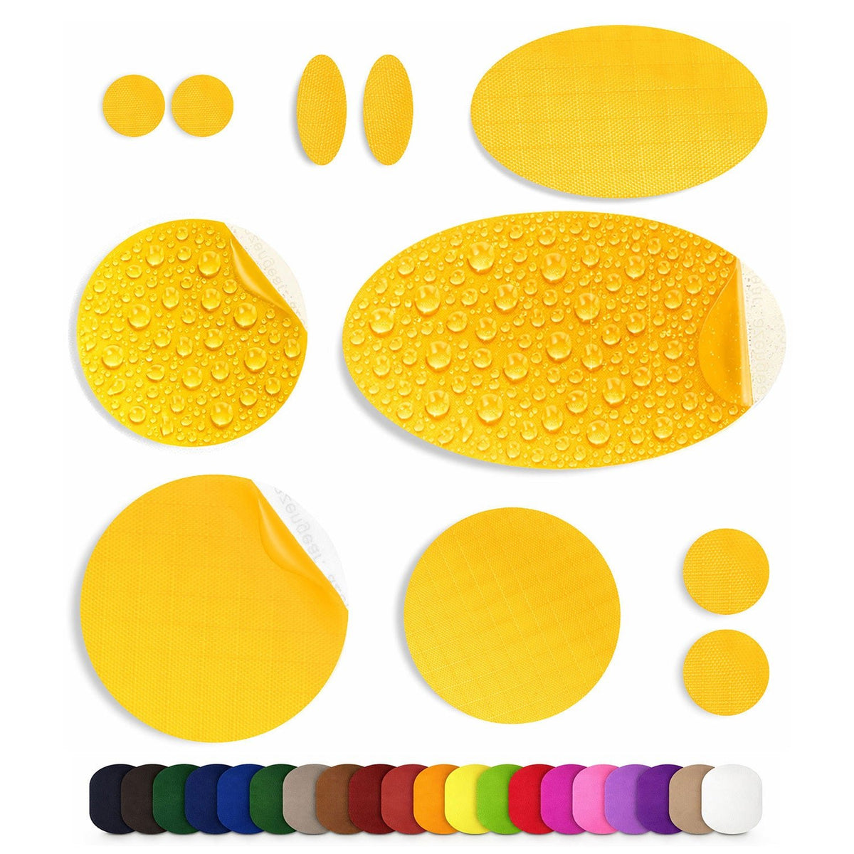 Self-Adhesive Puffer Jacket Repair Patches (30+ Colours) - aZengear