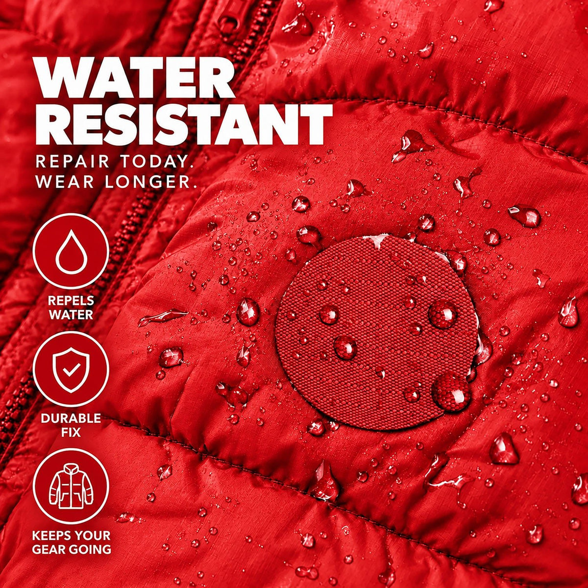 Self-Adhesive Puffer Jacket Repair Patches (30+ Colours) - aZengear