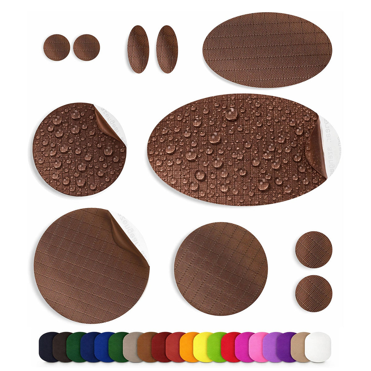 Self-Adhesive Puffer Jacket Repair Patches (30+ Colours) - aZengear