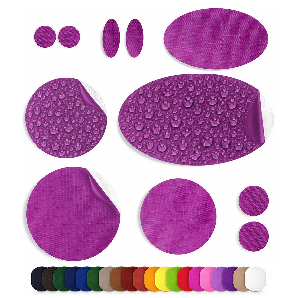 Self-Adhesive Puffer Jacket Repair Patches (30+ Colours) - aZengear