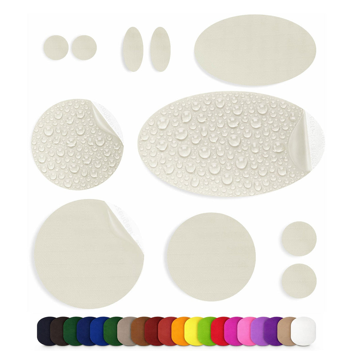 Self-Adhesive Puffer Jacket Repair Patches (30+ Colours) - aZengear
