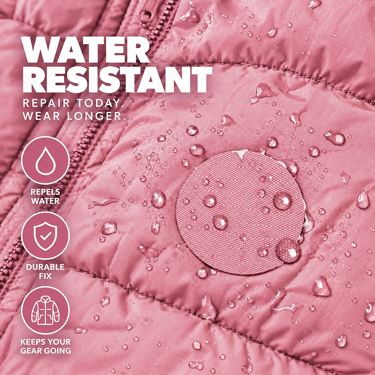 Self-Adhesive Puffer Jacket Repair Patches (30+ Colours) - aZengear